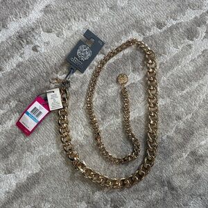 Vince Camuto Gold Chain Belt